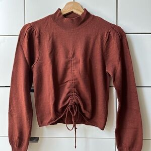 Madison Ruched Sweater